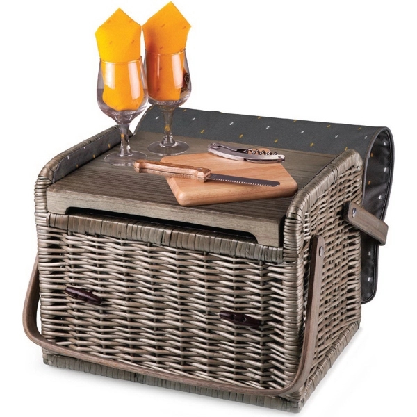 Kabrio Wine & Cheese Picnic Basket - Kabrio Wine & Cheese Picnic Basket - Image 0 of 0