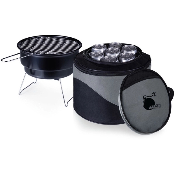 Caliente Portable Charcoal Grill & Cooler Tote - Caliente Portable Charcoal Grill & Cooler Tote - Image 0 of 0