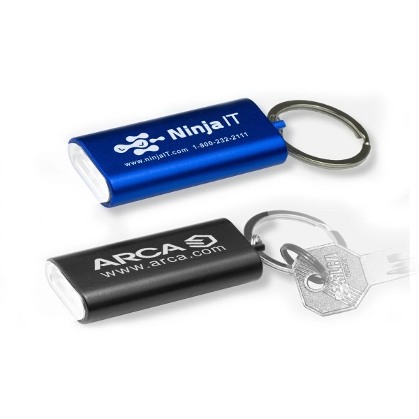 Titania 3 LED Ultra Thin Aluminum Keychain Keylight - Titania 3 LED Ultra Thin Aluminum Keychain Keylight - Image 6 of 11