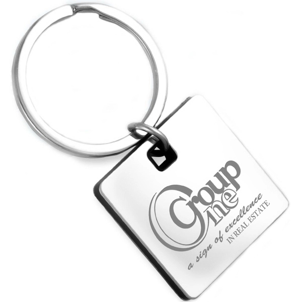 Cube Laser Engraved Metal Keyholder - Cube Laser Engraved Metal Keyholder - Image 1 of 1