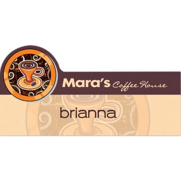 Full Color Shape Badge 1 1/2" H x 3" W - Full Color Shape Badge 1 1/2" H x 3" W - Image 0 of 0