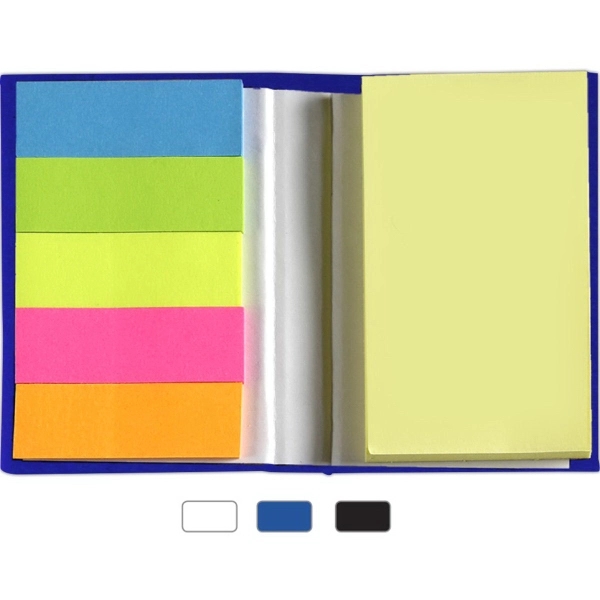 Custom Compact Sticky Notes and Flags Notepad Notebook