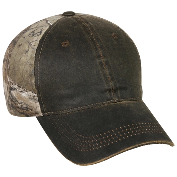 Weathered Cotton /Camo Cap - Weathered Cotton /Camo Cap - Image 0 of 2