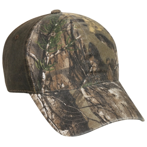 Weathered Cotton /Camo Cap - Weathered Cotton /Camo Cap - Image 1 of 2