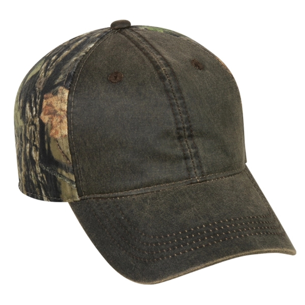 Weathered Cotton /Camo Cap - Weathered Cotton /Camo Cap - Image 2 of 2