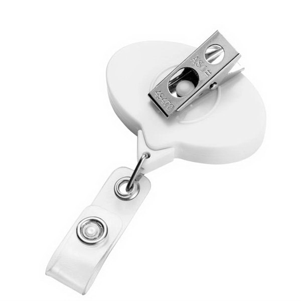 JUMBO Oval Badge Reel w/Lanyard Attachment - JUMBO Oval Badge Reel w/Lanyard Attachment - Image 2 of 6