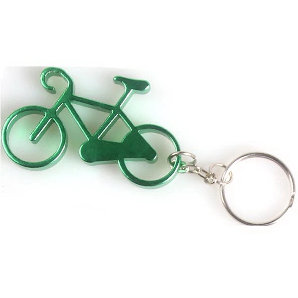 Bicycle shape bottle opener key chain - Bicycle shape bottle opener key chain - Image 4 of 9