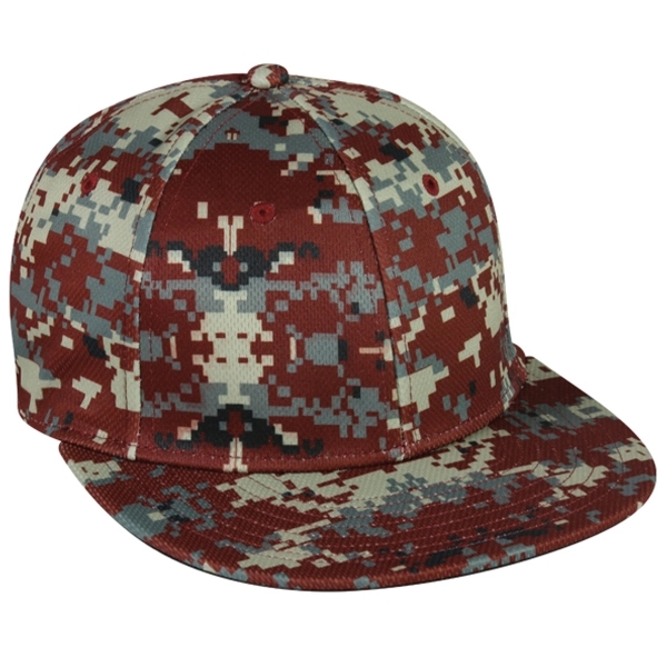 ProFlex Team Digital Camo Fitted Hat Xs/S / Sand