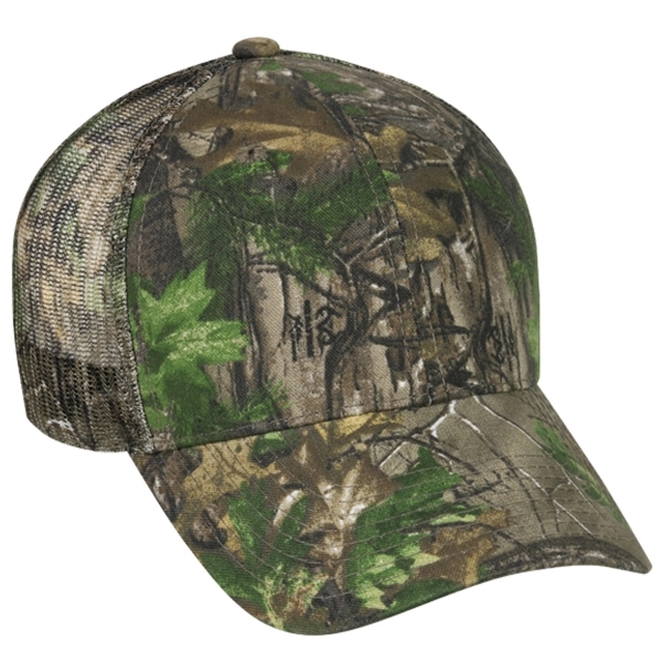 Mesh Back Camo Cap