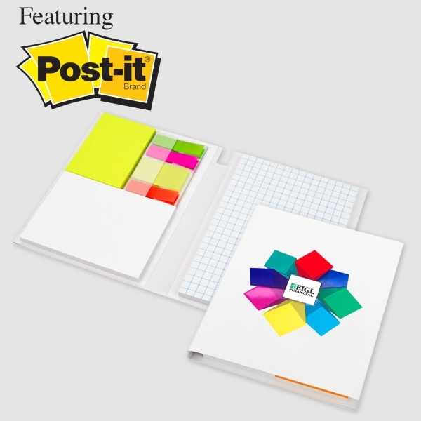 Essential Journal featuring Post-it® Notes and Flags