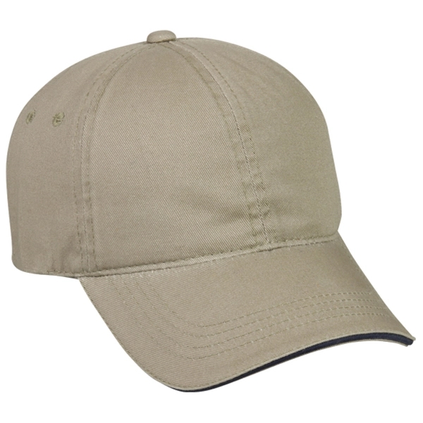 Washed, Side Sewn Eyelets Unstructured Cap | Plum Grove