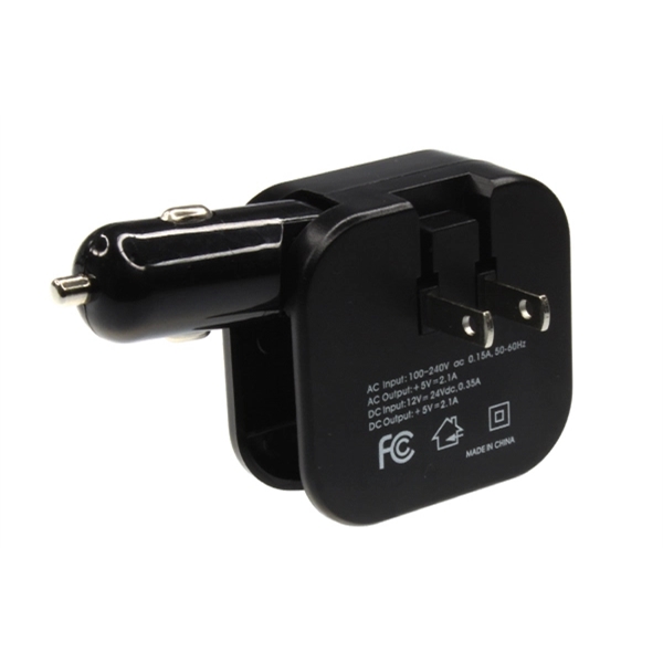 Hilltop - USB Type A charger with AC and car lighter plugs. - Hilltop - USB Type A charger with AC and car lighter plugs. - Image 11 of 11