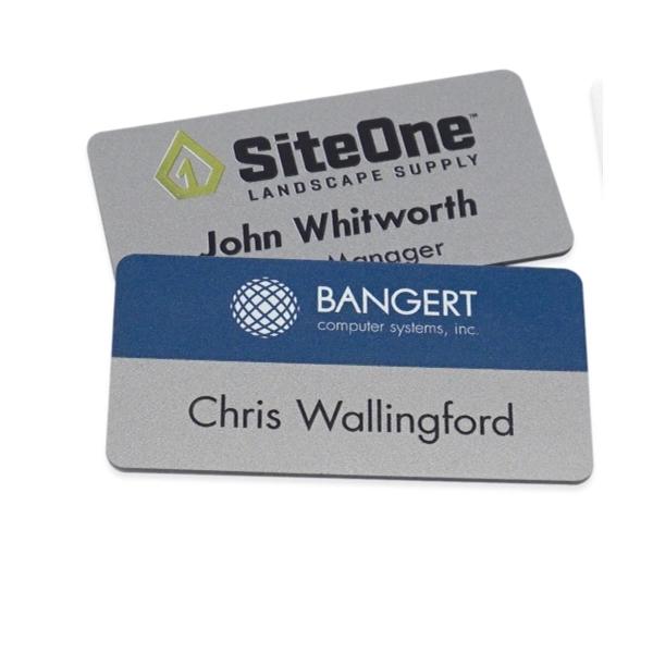 PVC Magnetic Name Badges (3" x 1.5" x 60 mil.) - PVC Magnetic Name Badges (3" x 1.5" x 60 mil.) - Image 3 of 3