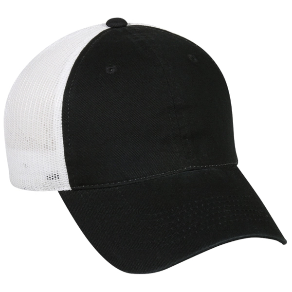 Heavy Garment Washed Mesh Back Cap - Heavy Garment Washed Mesh Back Cap - Image 18 of 38