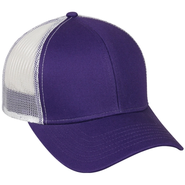 Embroidered Cap with Plastic Snap Closure - Embroidered Cap with Plastic Snap Closure - Image 5 of 26