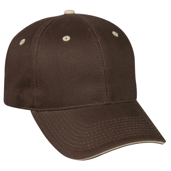 Custom Structured Cap with Contrasting Accent