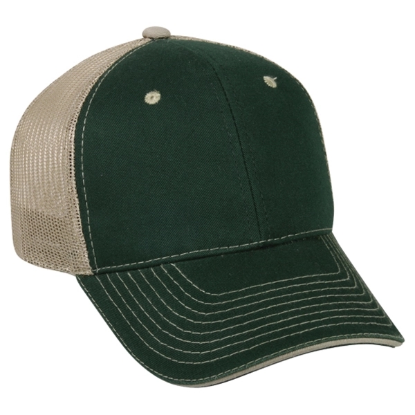 Contrast Stitch, Sandwich Visor Cap