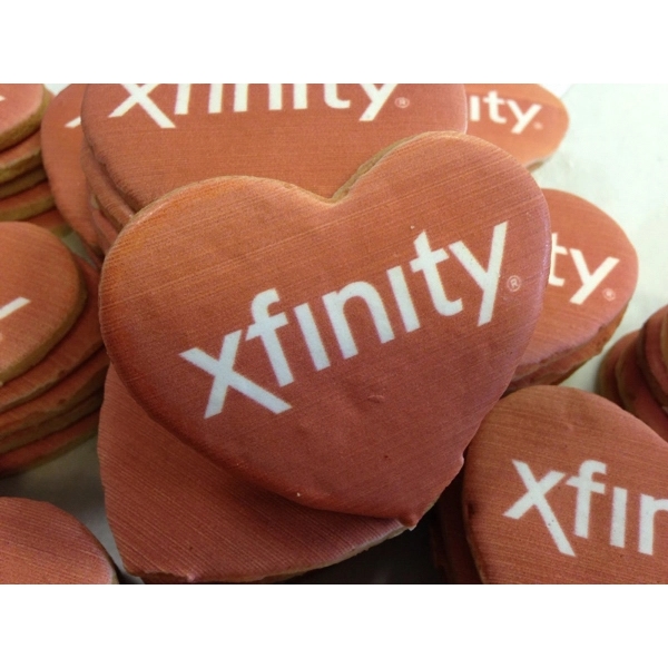 Heart Logo Sugar Cookies - Heart Logo Sugar Cookies - Image 1 of 2