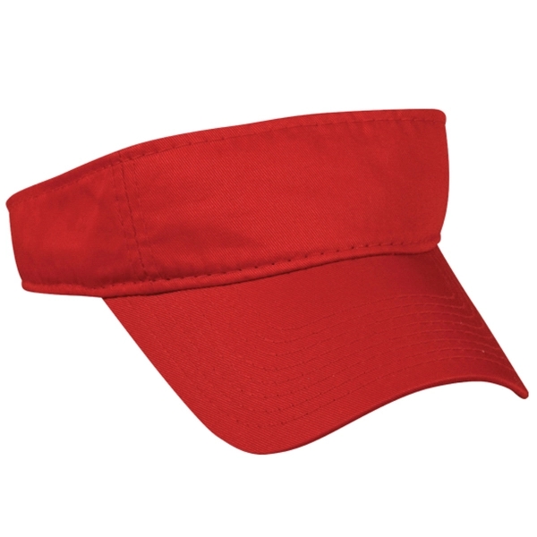 Cotton Twill Visor - Cotton Twill Visor - Image 2 of 16