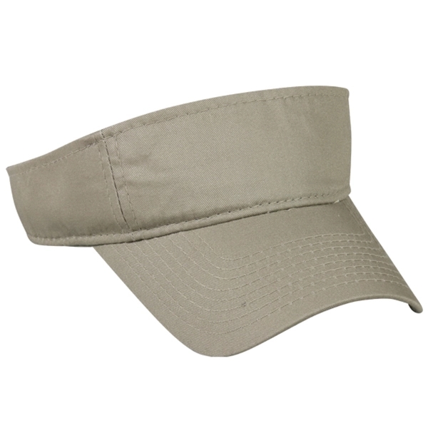Cotton Twill Visor - Cotton Twill Visor - Image 10 of 16
