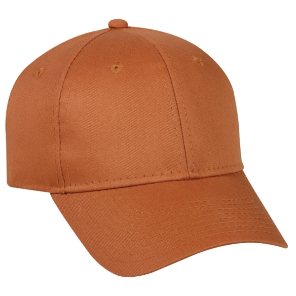 Youth Structured Cotton Twill Cap - Youth Structured Cotton Twill Cap - Image 4 of 32