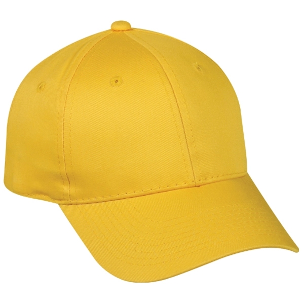 Youth Structured Cotton Twill Cap - Youth Structured Cotton Twill Cap - Image 8 of 32