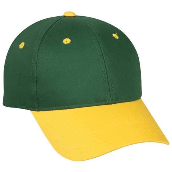 Youth Structured Cotton Twill Cap - Youth Structured Cotton Twill Cap - Image 24 of 32