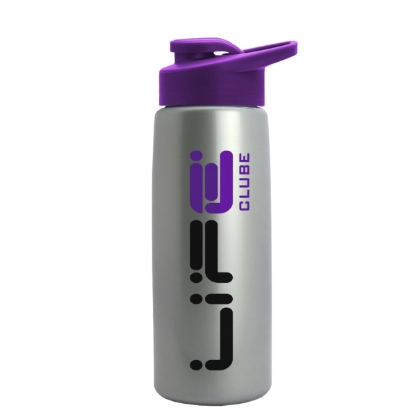 26 oz Metallic Flair Bottle - Drink Thru Lid - 26 oz Metallic Flair Bottle - Drink Thru Lid - Image 9 of 14