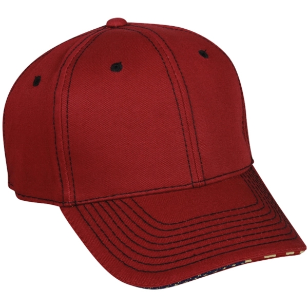 Structured Cap with Flag Sandwich - Structured Cap with Flag Sandwich - Image 1 of 2