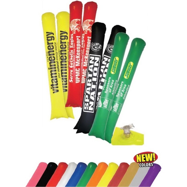 Custom Pair of Inflatable Fan-ta-Sticks
