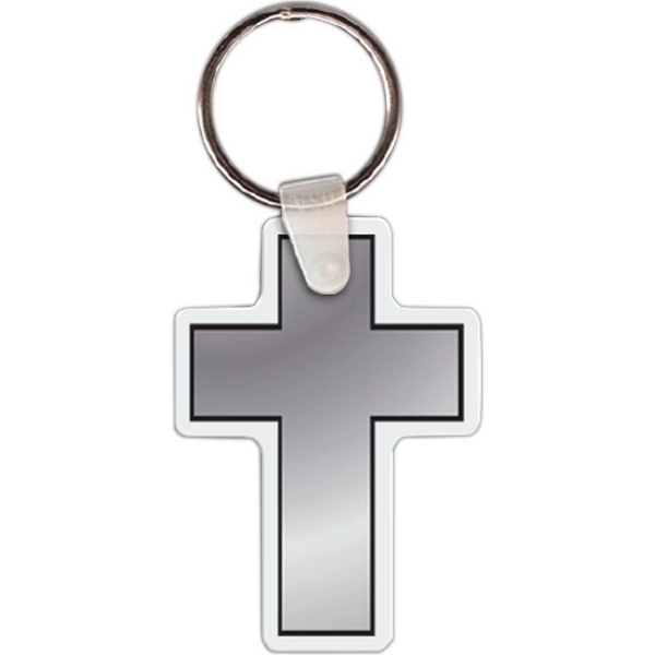 Church and Cross Key Tags