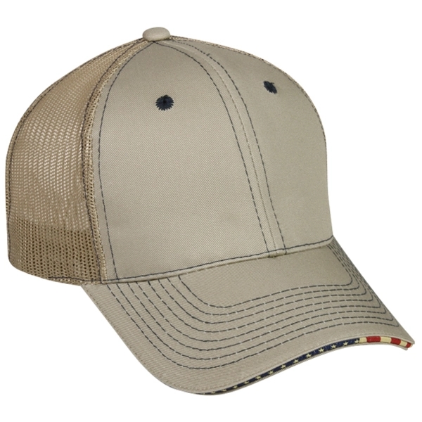 Flag Sandwich, Mesh Back Cap