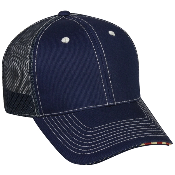 Custom Flag Sandwich, Mesh Back Cap
