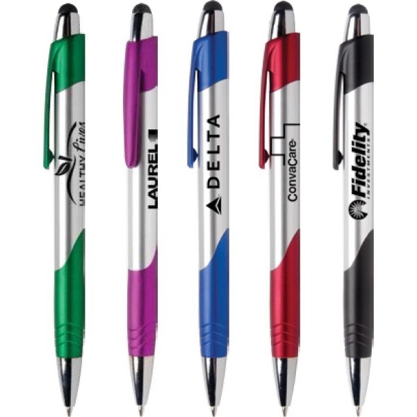 Fiji™ Chrome Stylus Pen - Fiji™ Chrome Stylus Pen - Image 0 of 11