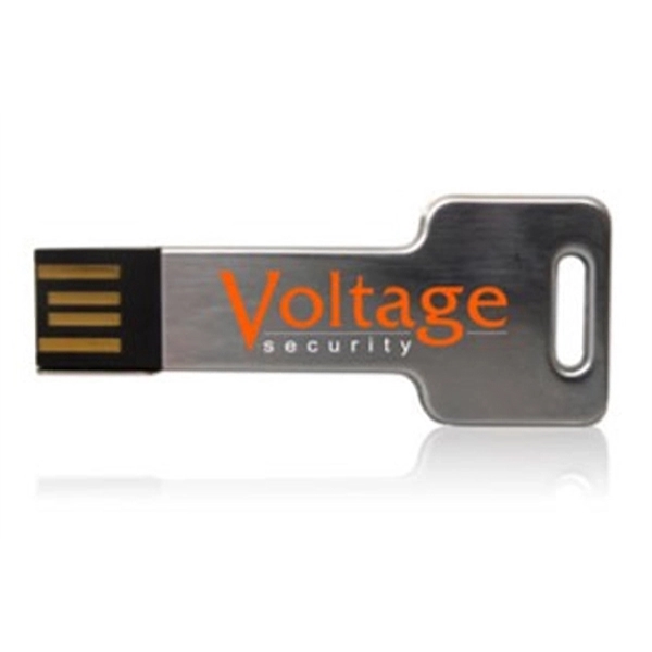 Dupont - Stamped stainless steel key shaped UDP flash drive. - Dupont - Stamped stainless steel key shaped UDP flash drive. - Image 4 of 5