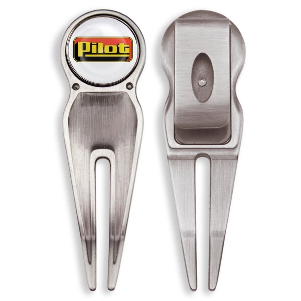 Golf Divot Tool with Belt Clip