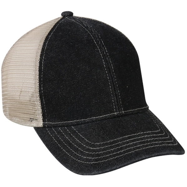 Custom Heavy Washed Denim Cap