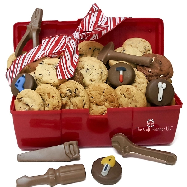 Corporate Construction Cookie and Chocolate Toolbox