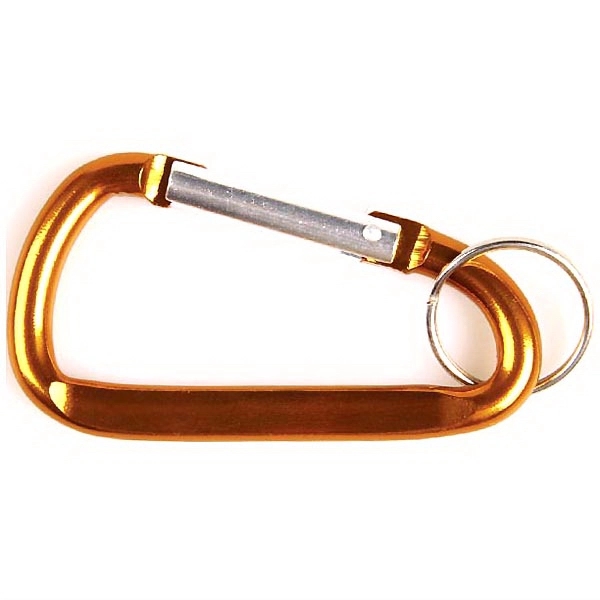 Carabiner with split key ring - Carabiner with split key ring - Image 8 of 10