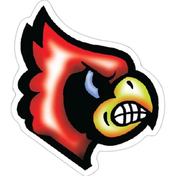 Cardinal Mascot Magnet