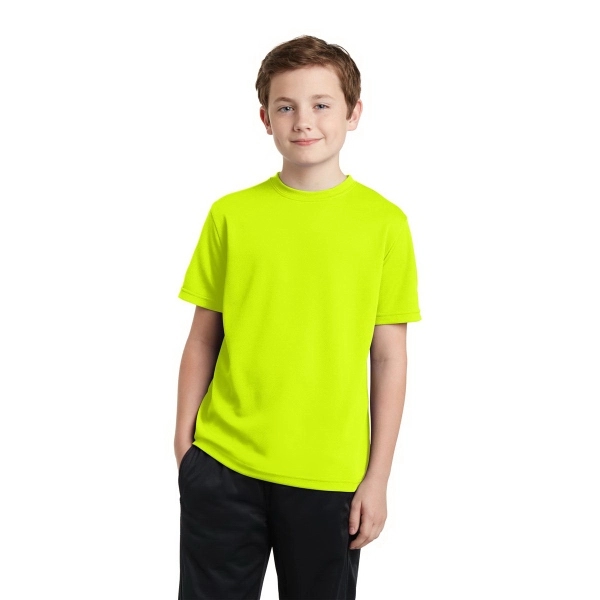 Sport-Tek Youth PosiCharge RacerMesh Tee. - Sport-Tek Youth PosiCharge RacerMesh Tee. - Image 7 of 117