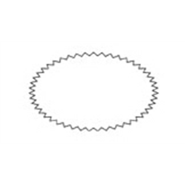 Die Cut Oval Seal Roll Paper Label