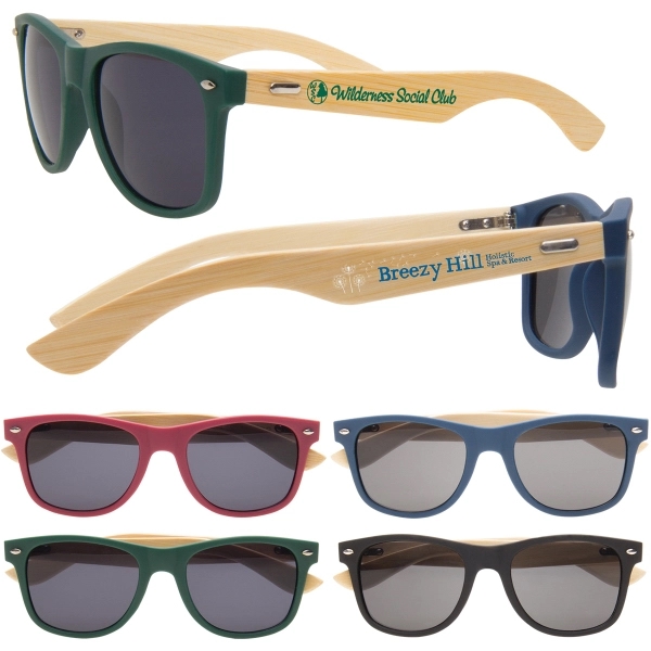 Wooden Bamboo Sunglasses - Wooden Bamboo Sunglasses - Image 0 of 4