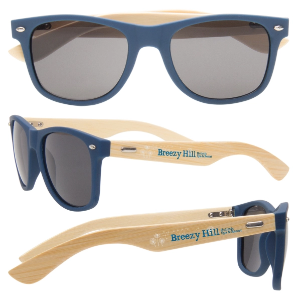 Wooden Bamboo Sunglasses - Wooden Bamboo Sunglasses - Image 2 of 4