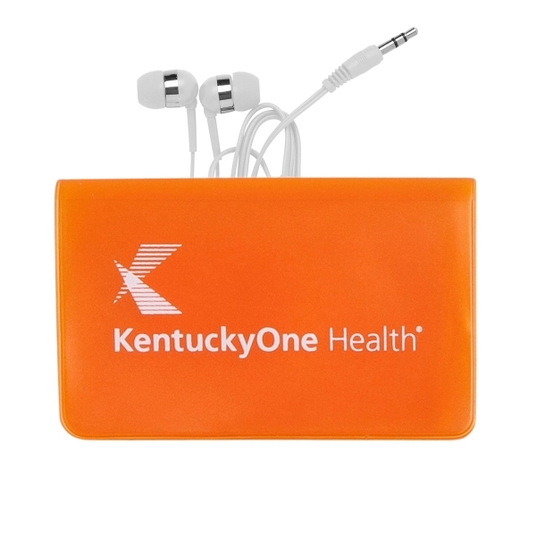 SMALL VINYL CASE WITH WHITE EARPHONES - SMALL VINYL CASE WITH WHITE EARPHONES - Image 5 of 8