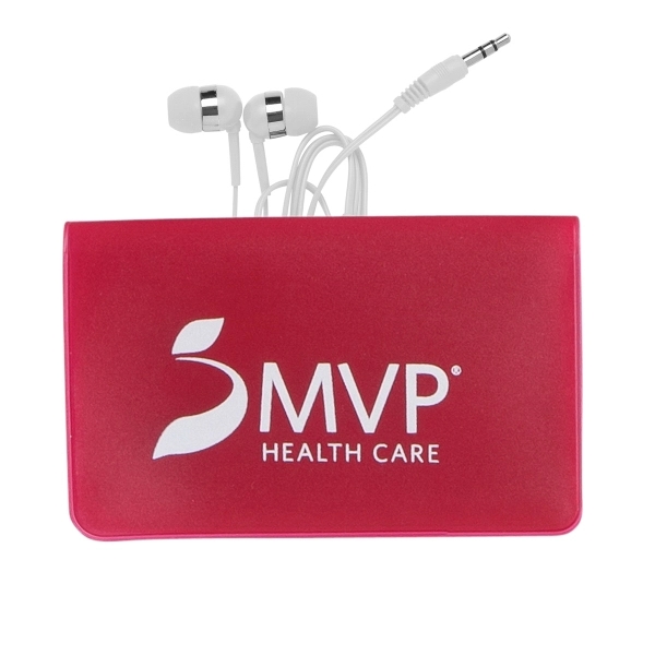 SMALL VINYL CASE WITH WHITE EARPHONES - SMALL VINYL CASE WITH WHITE EARPHONES - Image 6 of 8