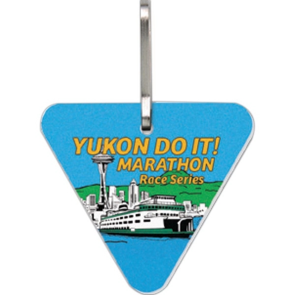 Bag & Luggage Tag(Zipper Pull) - Large Triangle - Full Color - Bag & Luggage Tag(Zipper Pull) - Large Triangle - Full Color - Image 0 of 1