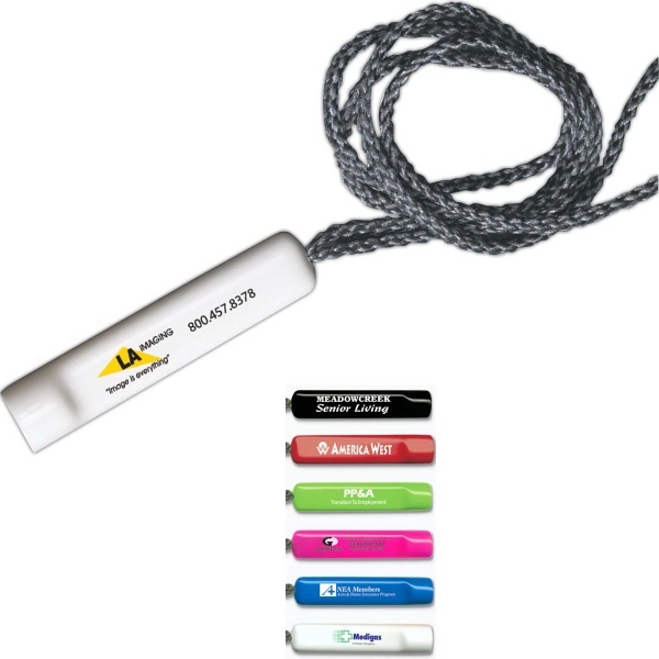 Pen Holder - Sleeve with Gray Lanyard - Spot Color - Pen Holder - Sleeve with Gray Lanyard - Spot Color - Image 1 of 6