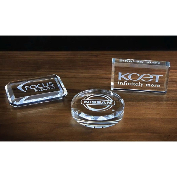 Crystal Card Paperweight Award - Crystal Card Paperweight Award - Image 0 of 0