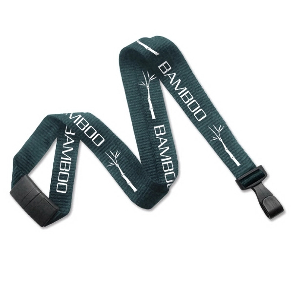 3/4" Custom Silkscreen Bamboo Lanyards - 3/4" Custom Silkscreen Bamboo Lanyards - Image 5 of 14